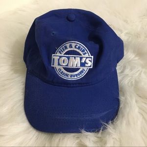 Tom’s Classic Burgers Fish & Chips Hat Vintage
